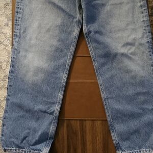 Agolde Womens's Light Blue Straight Jeans